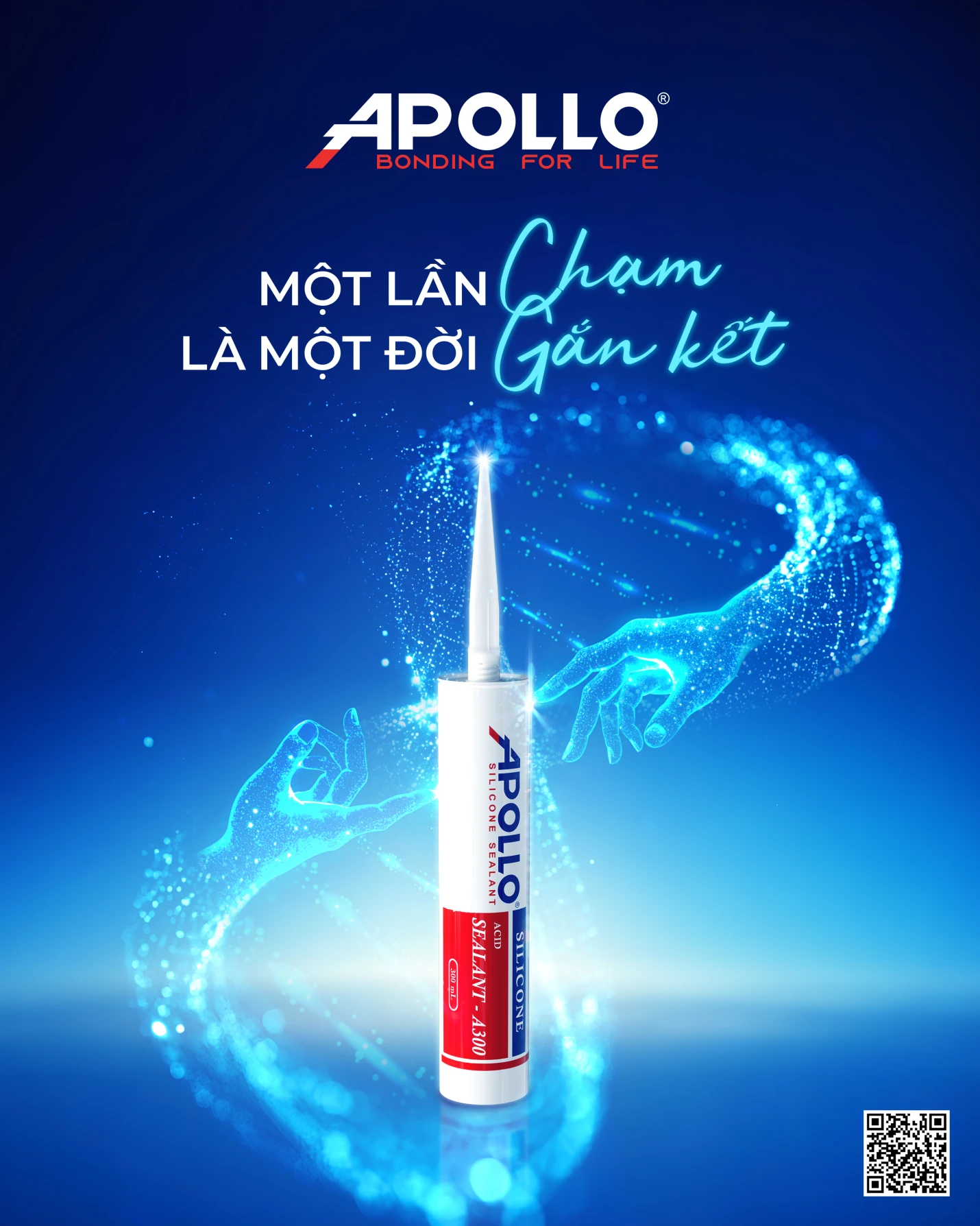 Chất keo kiến tạo thành công, nâng cấp đẳng cấp công trình cùng Apollo A300